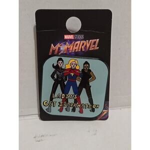 Ms Marvel Ladies Get Information Captain Marvel Valkyrie Kate Bishop Disney Pin